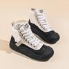 Martin boots winter high-grade cotton boots warm fluffy soft-soled piled warm mid-tube cotton shoes