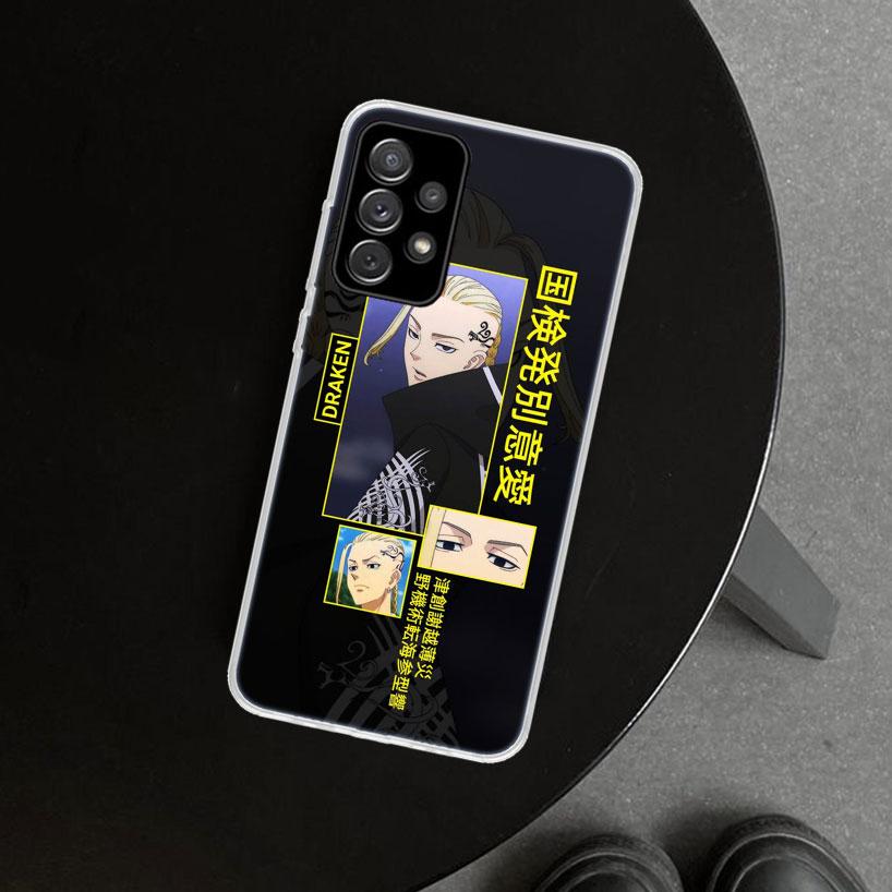 Anime Tokyo Avengers Phone Case Cover For Samsung Galaxy A12 A22 A32 A52 A72 A02S A51 A50S A31 A20S A10S Note 20 Ultra 10 Plus G