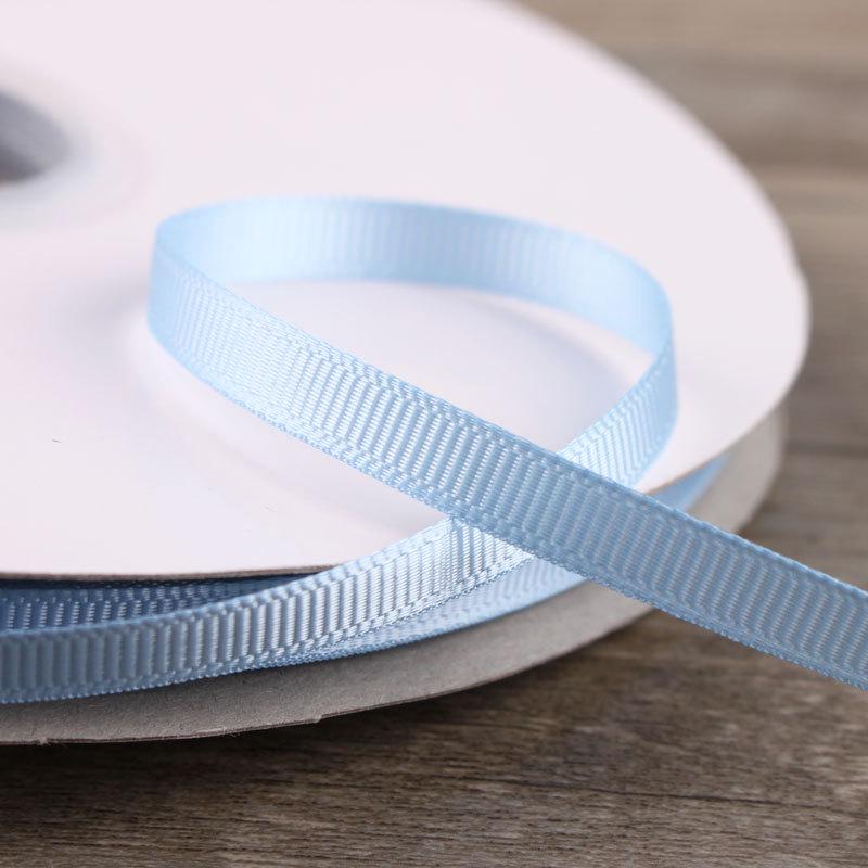 6mm Double-Sided Ribbed Satin Ribbon for DIY Bows, Hair Accessories, Packaging, and Weaving Decorations