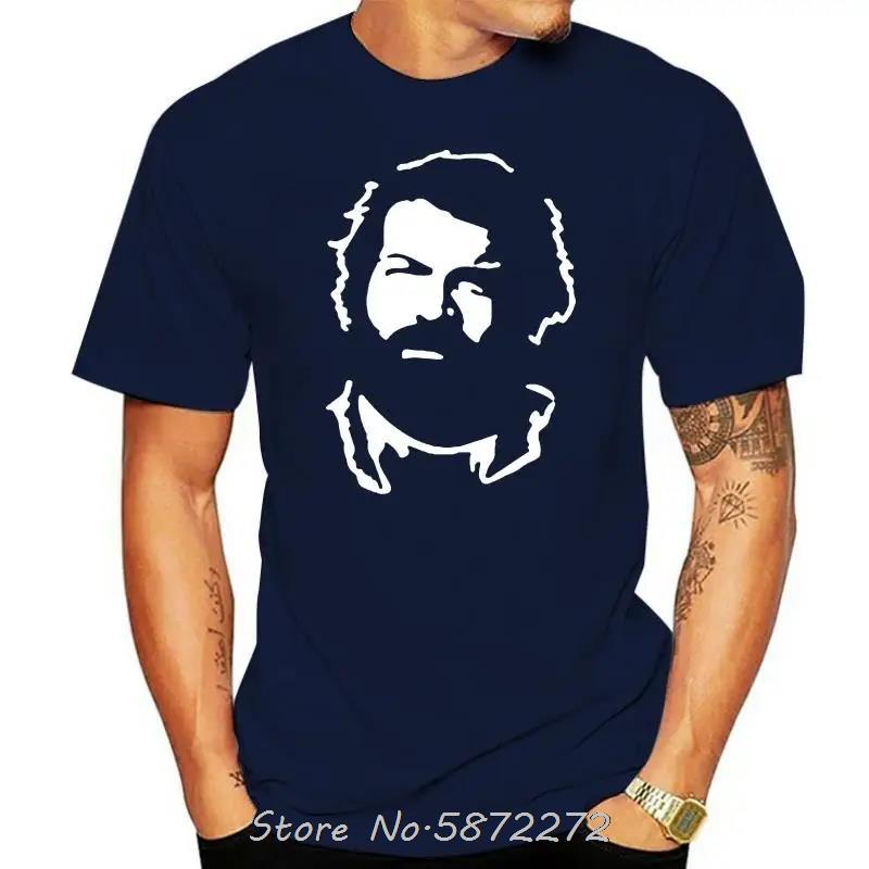 Fm10 Tshirt Uomo BUD SPENCER Cult Movie Film CINEMAamp TV Unisex Cotton T Shirt Fitness Tshirt Oversized Tees Mens Clothing