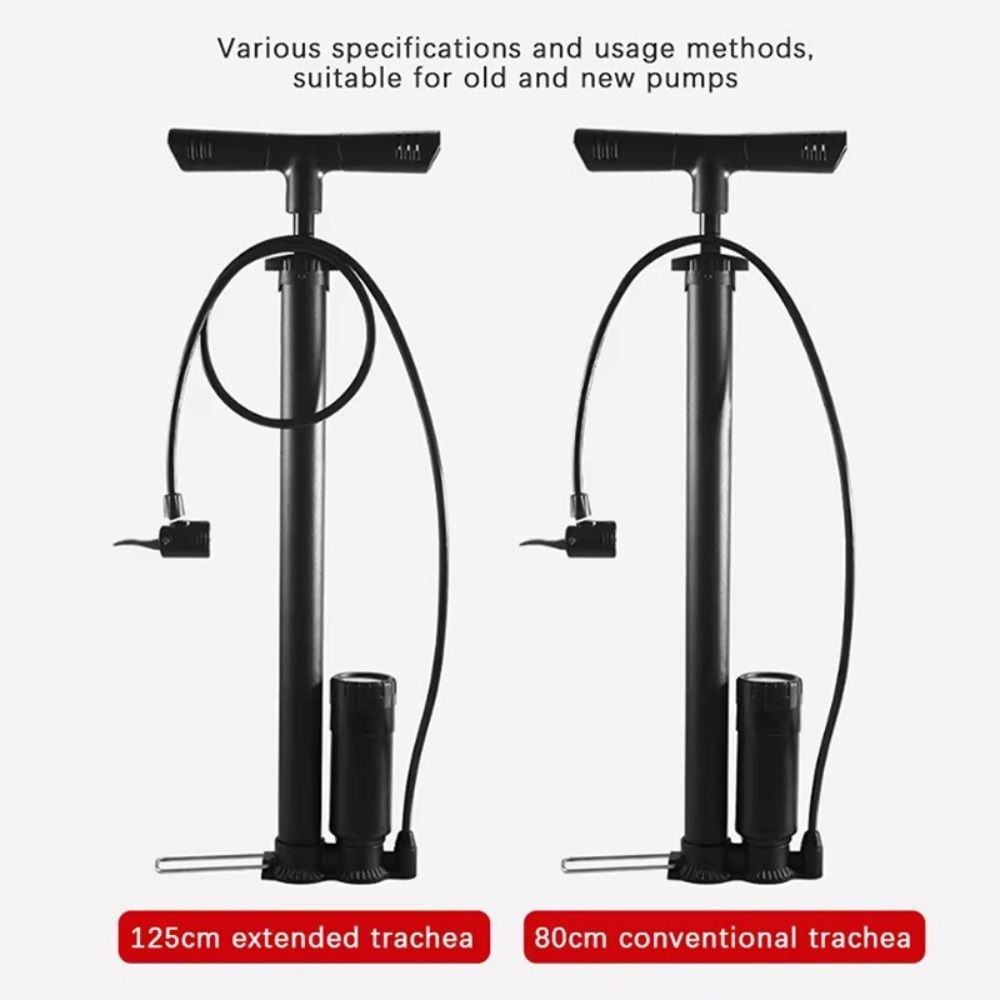 80/120CM Tire Inflator Nozzles Universal Air Pump Connector Air Pump Hose  Bike Pump Accessories