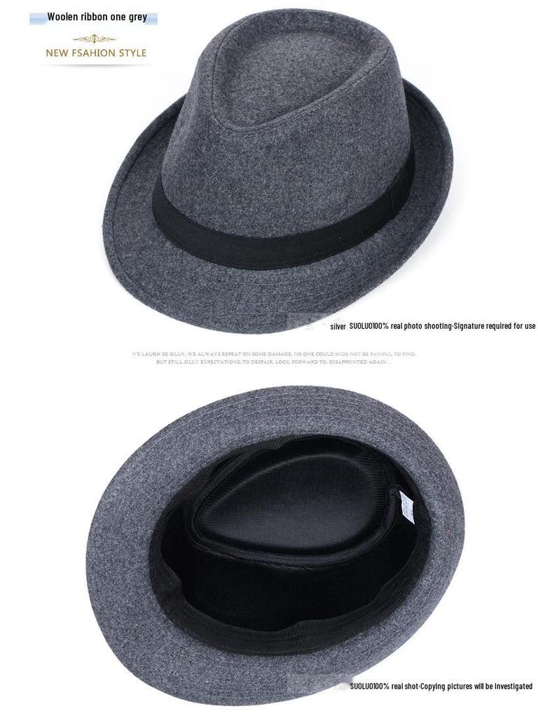 Trendy Retro Fedora - Unisex British Korean Style Jazz Cowboy Hat