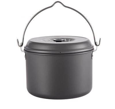 Camping Moon Aluminum Hanging Pot Medium Aluminum Pot Aluminum Pot Cooking Imoni Camping MC230 (CAMPING MOON) 4.0L