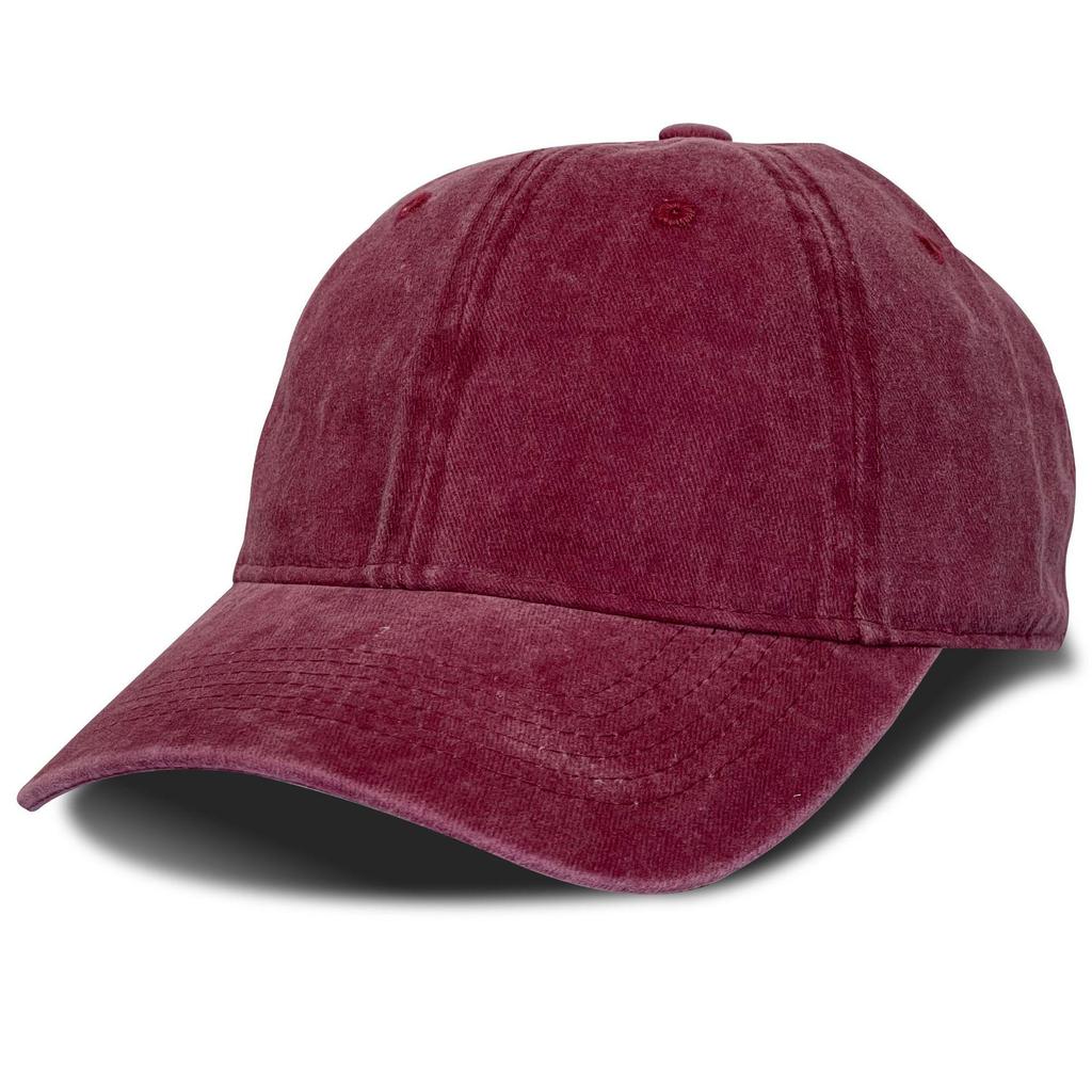 Vintage Distressed Washed Cotton Baseball Cap - High-End Sun Hat