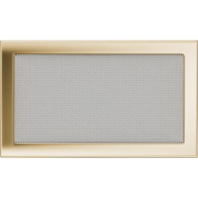 Tampa de ventilação 22x37 banhada a ouro