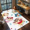 Bedroom Decor Crayon Shin-chan Large Area Non Slip Washable Rug Gamer Room Floor Mat