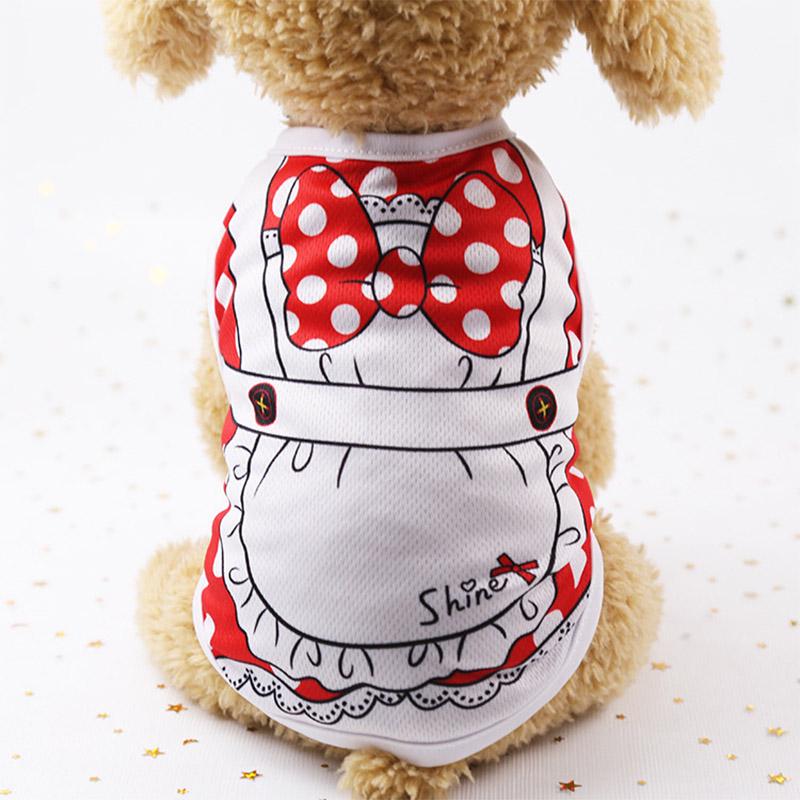 Pet Clothes Small Dog Puppy Vest Apparel Summer Breathable Mesh Teddy T Shirt