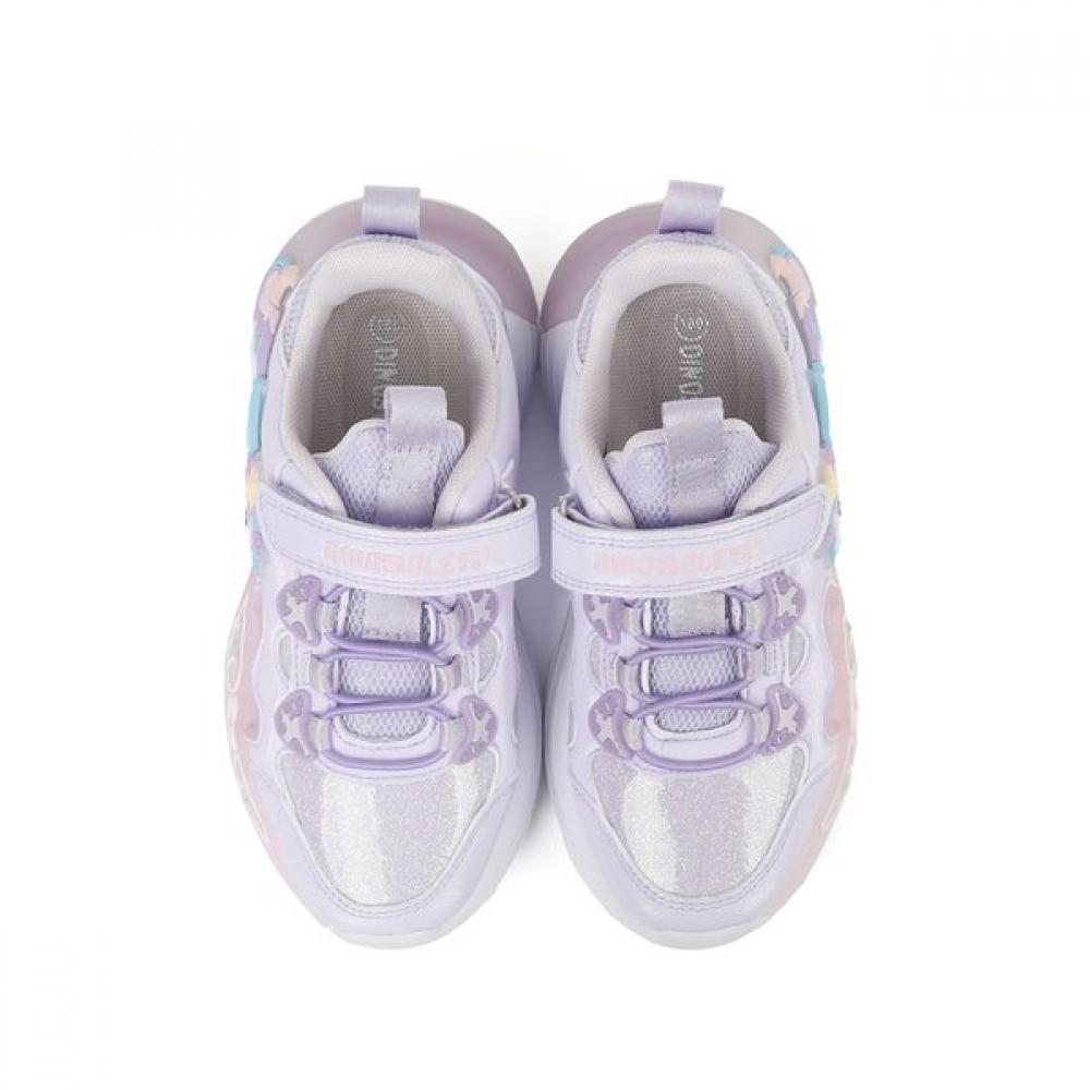 Dinosoles Girls Mary Jane Led Shoes Princess Unicorn Kids Purple Dnycg1tspu11