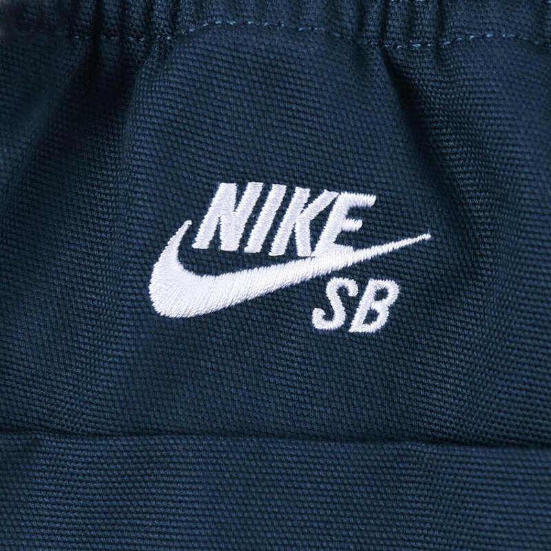 Nike SB Durable Woven Mid-Rise Breathable Straight-Leg Casual Pants Men Bottoms Navy-Blue FV7350478