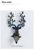 Sika Deer Wealth-Attracting Retro Wall Lamp for Living Room, Bedroom, Hallway, or Staircase