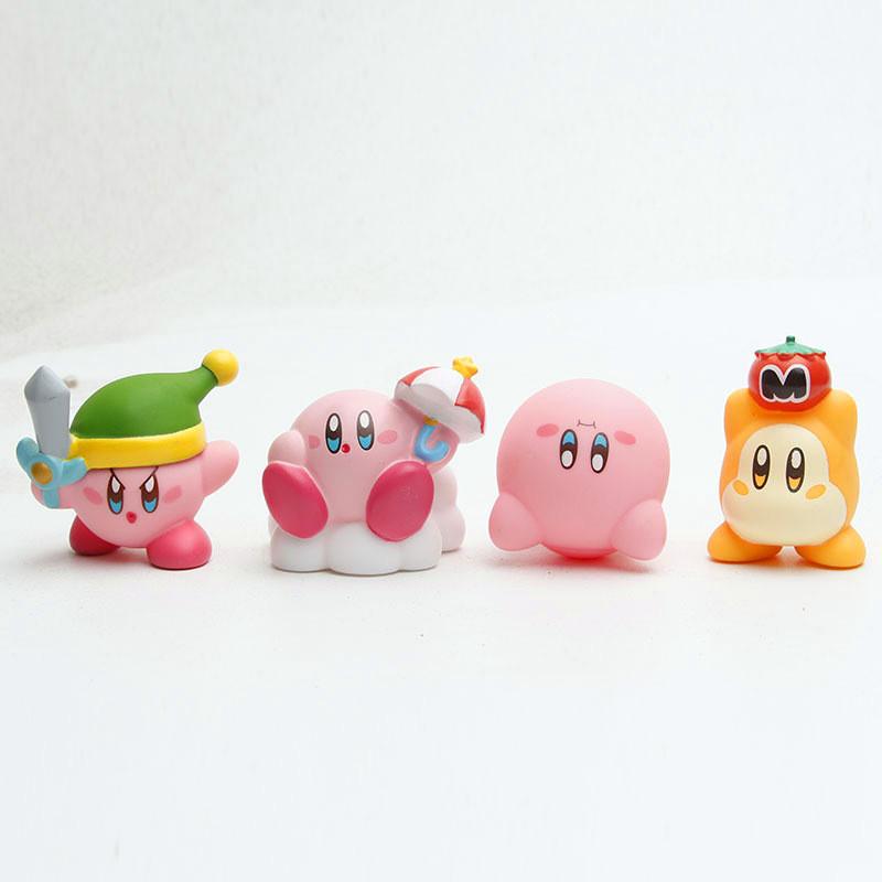 Adorable Pvc Kirby Figure Cosplay Star Display Blind Box Figurine 6.5cm Collectible