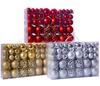 Christmas Luxury Set of Christmas Tree Gorgeous and Perfect for Christmas Beautiful Gold Ball Christmas DIY E-Fly Ornaments, 100, Ornaments, Stylish,