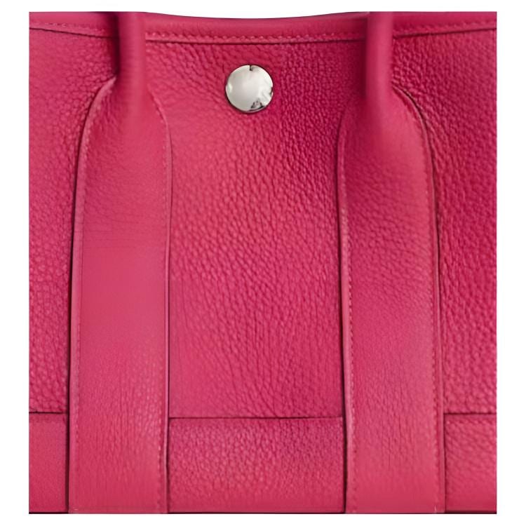 HERMES Neo Garden Togo Calfskin Handbag Mini Women's 0D Rose Mexico Powder H086729CK0D