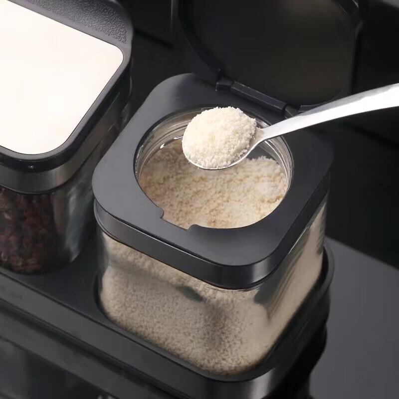 Chui Shan Hai 304 Stainless Steel Kitchen Seasoning Jar Set