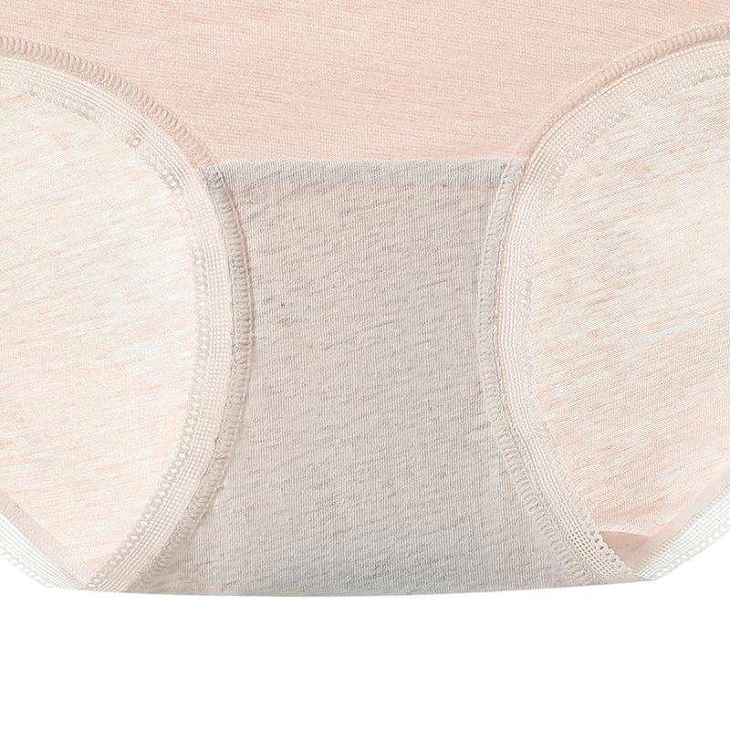 Fentenggan 4-Pack New Cotton Crotch High Waist Women's Underwear
