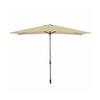 Marbueno Parasol Acier 8 Tiges 200x300 cm Polyester Marron Jardin, Piscine 10492