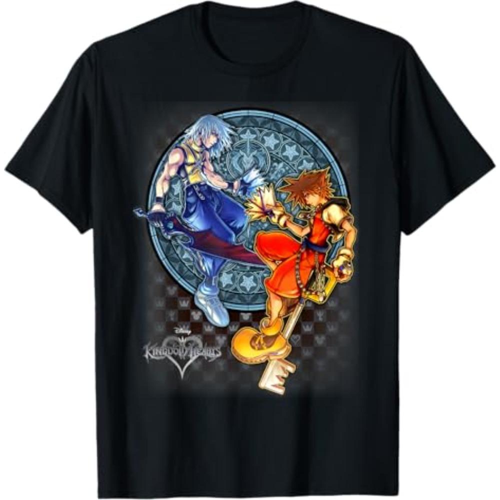 Anime Lover Kingdom Hearts Sora New Model T Shirt Year Round Clothing Personality Clothes Plus Size Unisex Hot Product Couples Daily Wear Cool Top