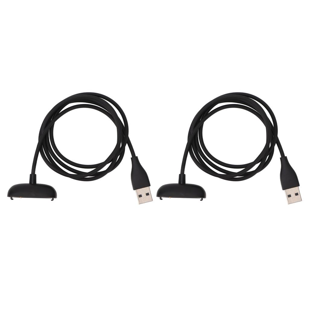 2 PCS Smartwatch Charging Cable for Fitbit Inspire 3 Smart Fitness Bracelet Watch Charger Spare Parts