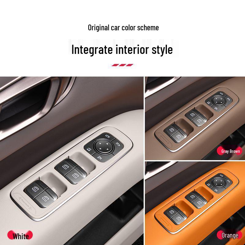 Ideal i6/i8 Car Door Window Button Pad Silicone Protective Sticker