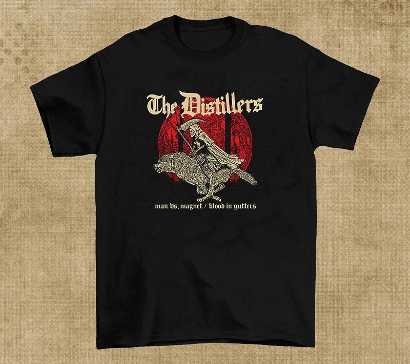 Rare The Distillers Band Heavy Cotton Black S To 4XL New SpringSummer Arrivals 3XL