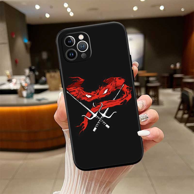 RE61 TMNT New High-End Shell Phone Case for Redmi Note 10 11 12 Pro Max 10S 10C 10T 11A 11S 12S 12C