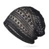 Flowers Summer Beret Cap Hollowed Out Sun Visor Breathable Knitted Hat  Women