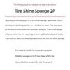 Tire Shine Sponge 2P