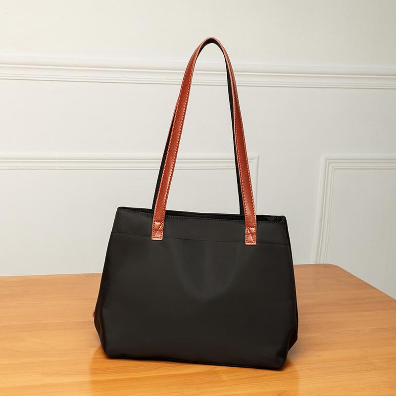 New Women's Bag Casual Nylon Oxford Cloth Large Capacity Tote Bag Easy To Match Shoulder Bag Trendy Canvas Handbag