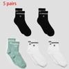 4 Pairs Cotton Female Yoga Sports Sock, Medium Long Socks, Pilates Fitness Sports Four Seasons High Quality Women's Yoga Sock