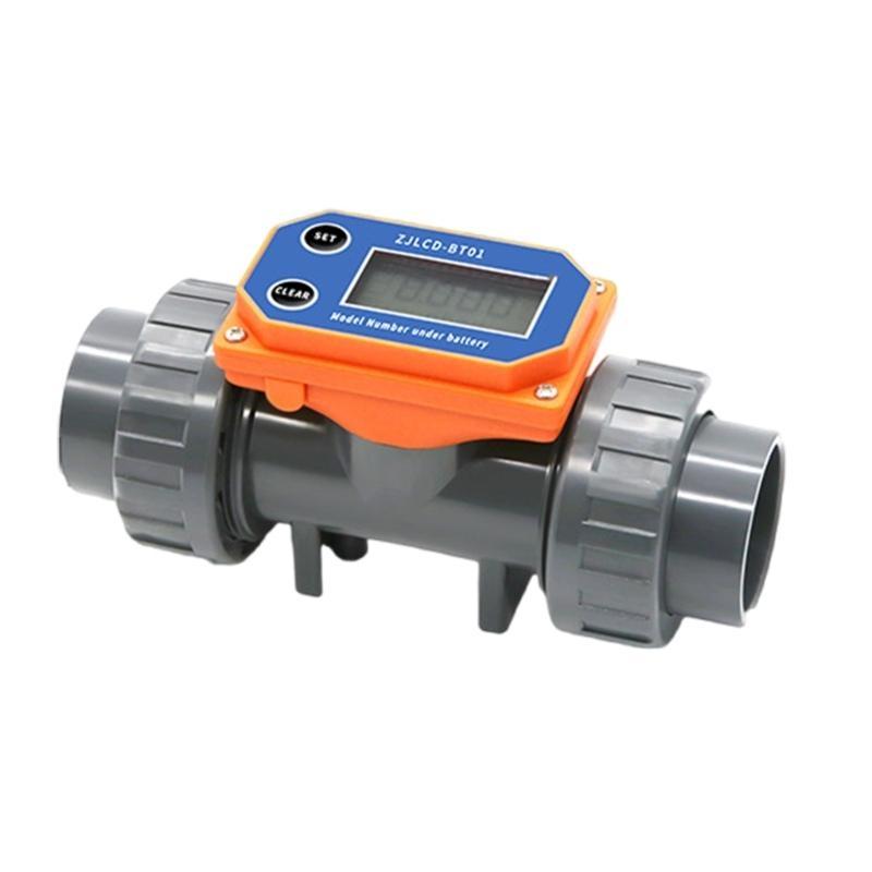 652F PVC Electronic Flowmeter Suitable For Accurate Liquid Measurement In Irrigation And Methanol Water Purification Systems