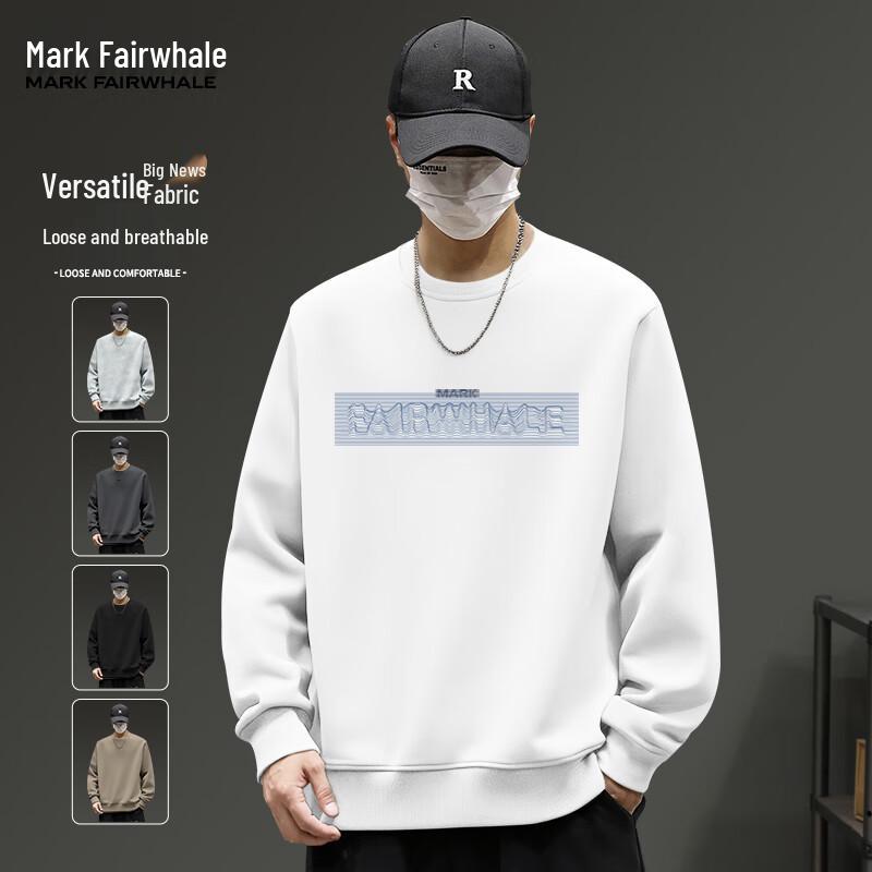 Mark Fairwhale Men's Heavyweight Graphic Crewneck Sweatshirt