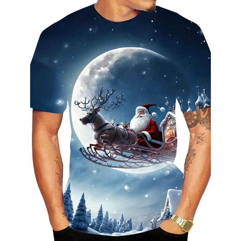 

Мужские футболки с забавным рисунком крупного рогатого скота и 3D-принтом, топы, футболки, летняя новинка 2024 года, женская уличная мода, свободная футболка, мужская одежда 6XL