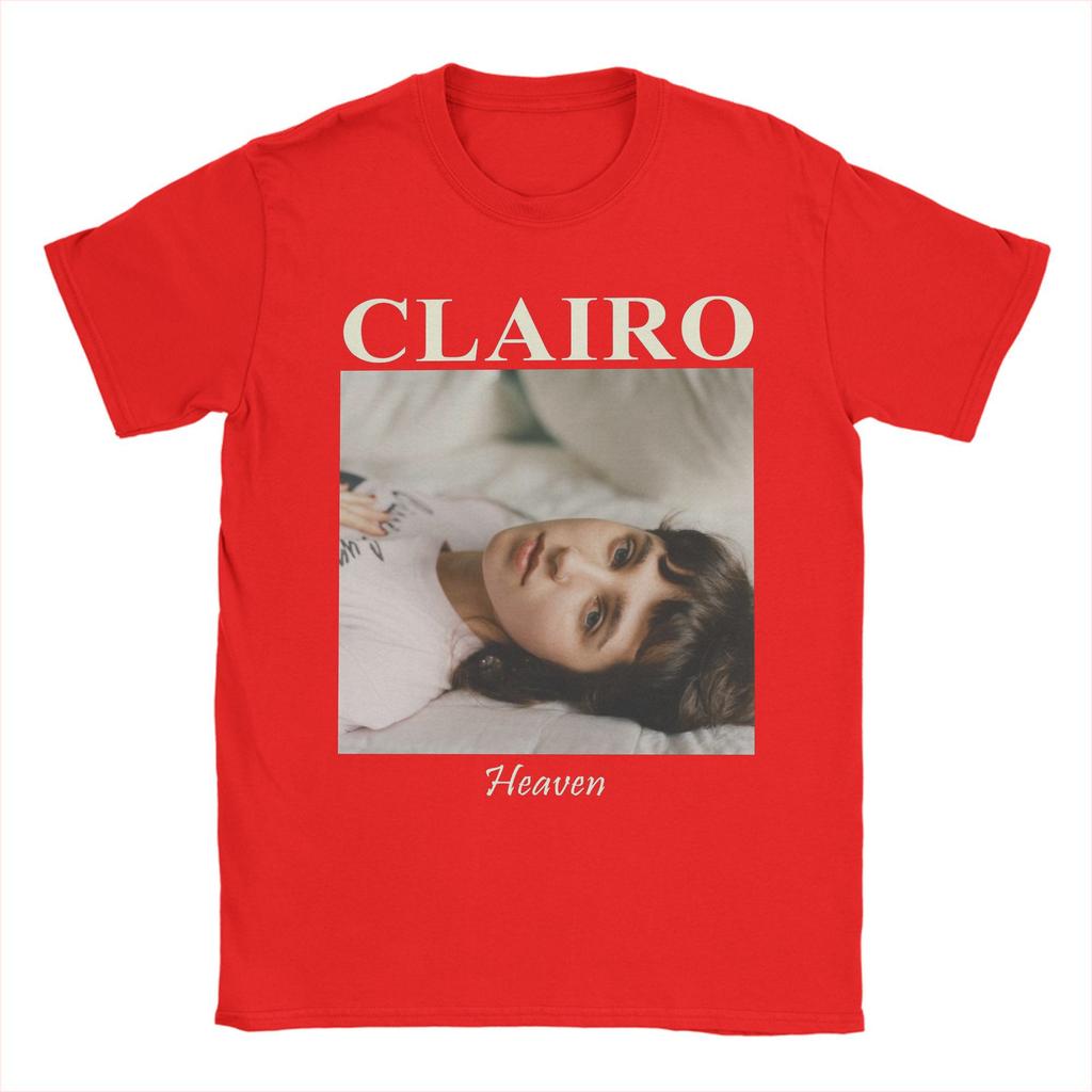 Singer Clairo T Shirt Men Cotton Vintage T-Shirts O Neck Tee Shirt Short Sleeve Clothing 6XL