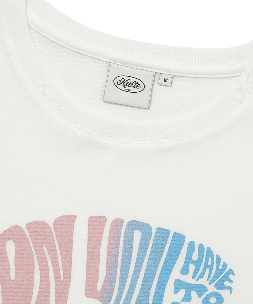 KULTE Gradation Women T-Shirt White