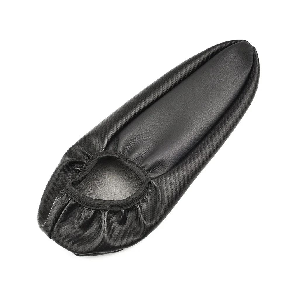 2 Stück Sitzarmlehnenbezug für Toyota FJ Cruiser 2007-2012 Leder mit Kohlefaser-Optik Sitzarmlehnenkappe Auto Sitze Armlehnenbezug Deckel