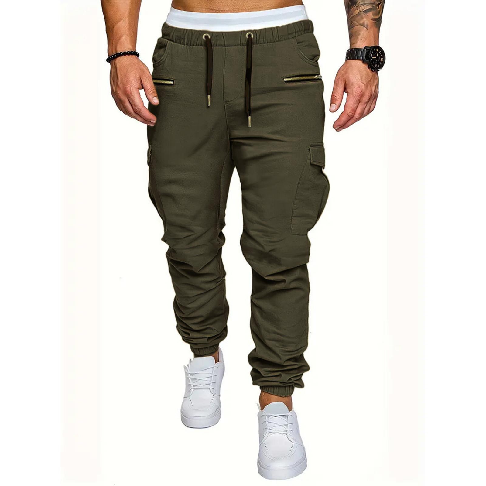 

Мужские спортивные повседневные брюки для бега, легкие походные рабочие брюки, уличные брюки S