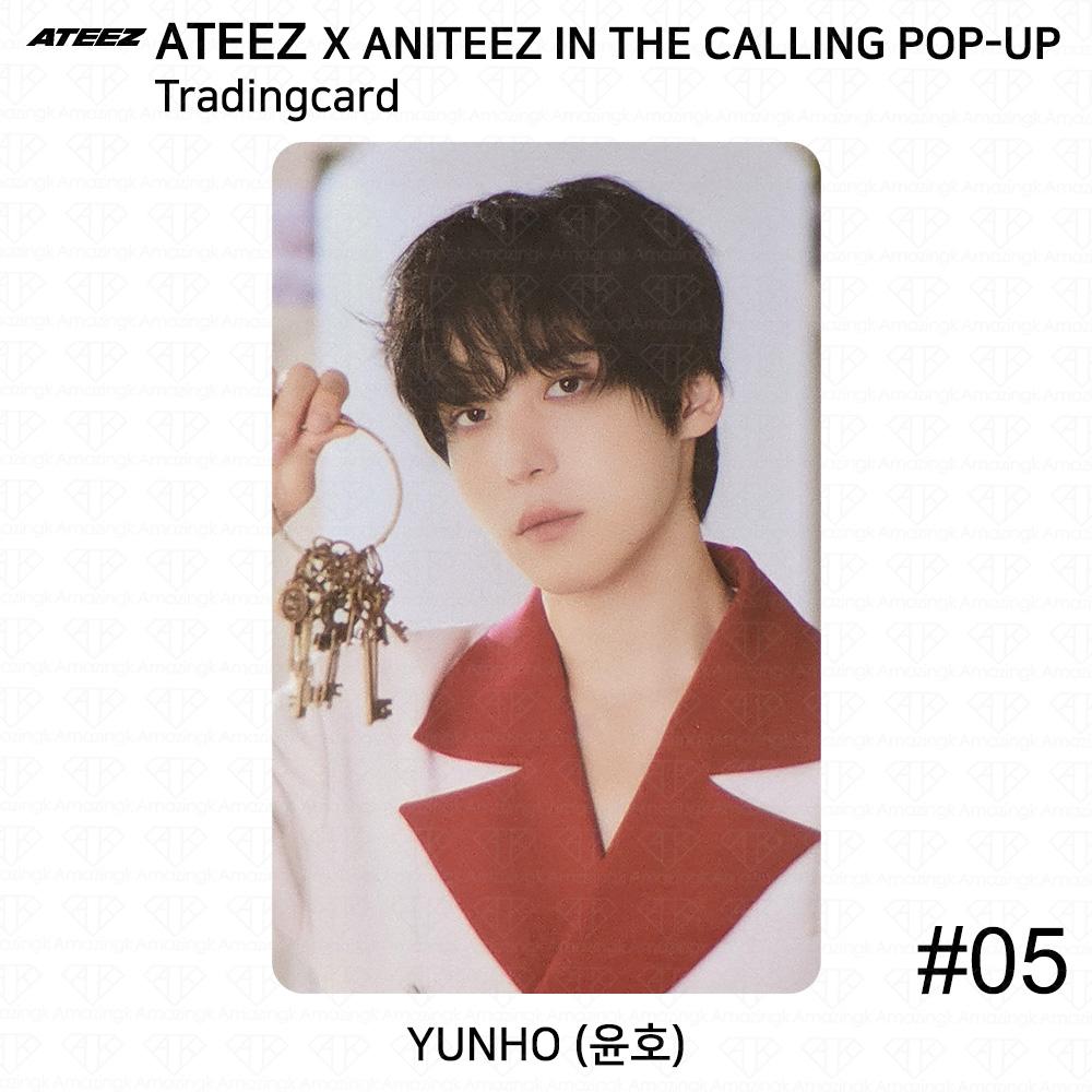 ATEEZ X ANITEEZ IN THE CALLING POP-UP Unitate Carte de Colecție MD KPOP K-POP Seonghwa