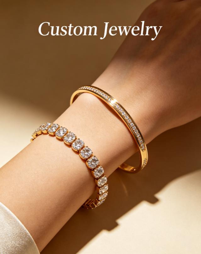 LEPAI Custom Jewelry Earrings Rings Necklaces Brooches Bangles Bracelet