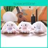 White Rabbit Little Plush Keychain Ultra Soft Stuffed Animal Gift For Teens Kids