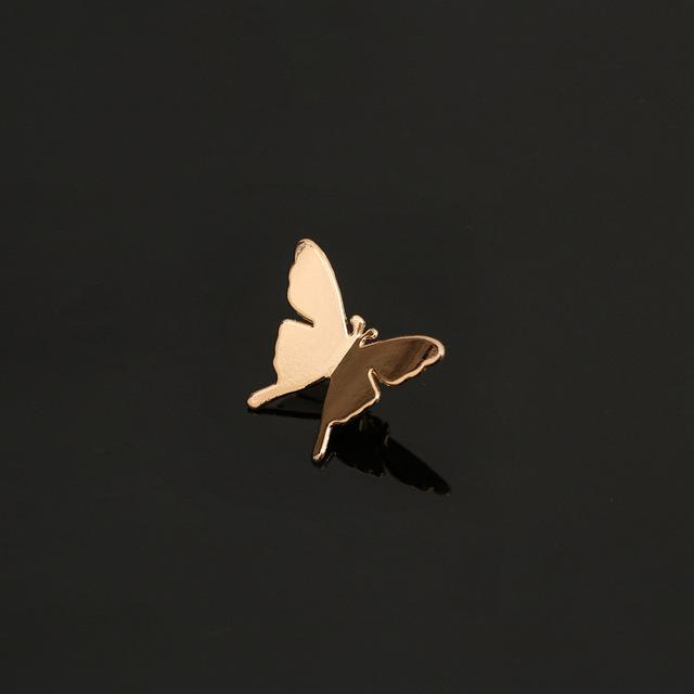 I -Remiel Plane Leaves Natural Smile Malá brož Pin Unisex javorový list Lapel Pins Kostýmový límec Šperky Příslušenství
