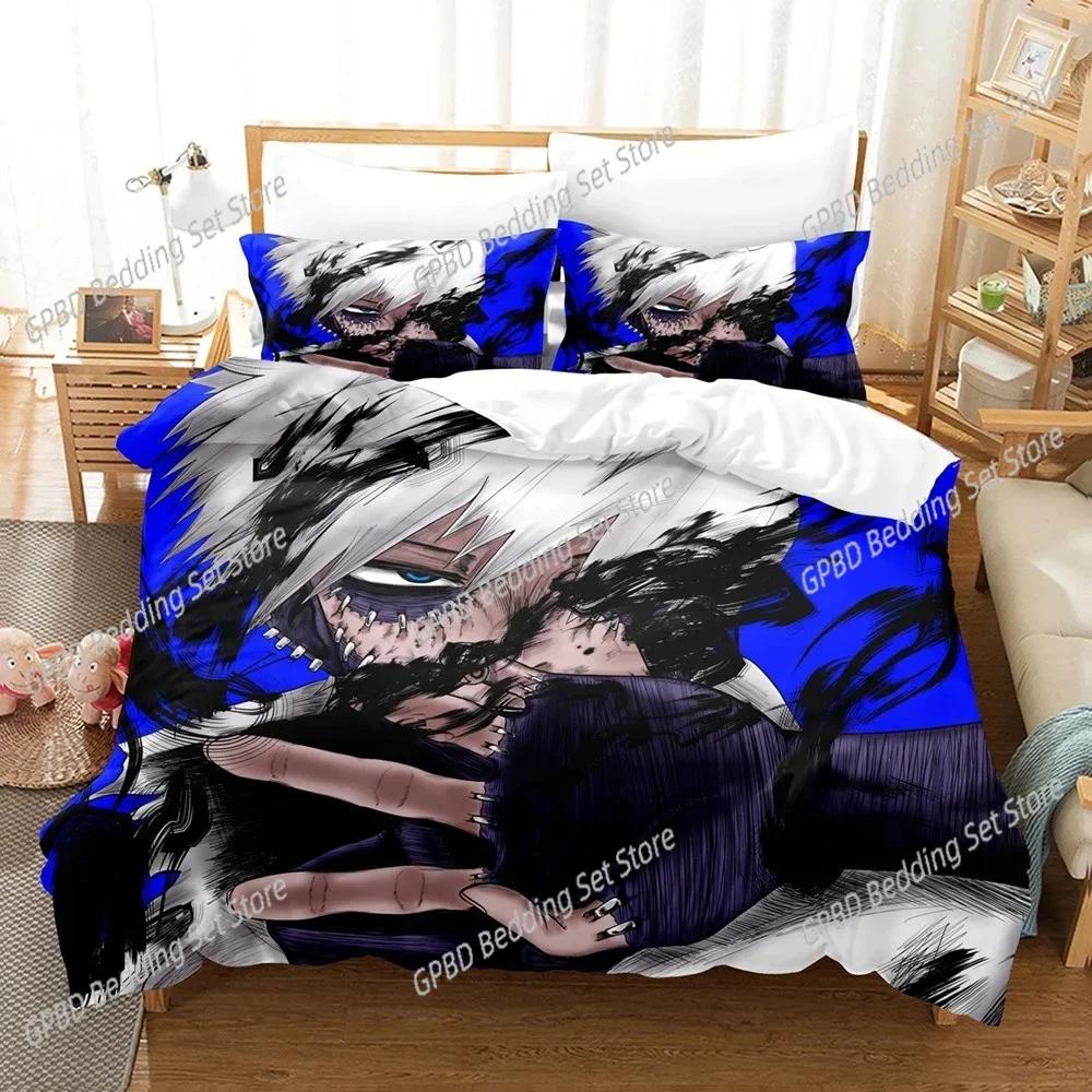 Anime Bedding Set My Hero Academia Comfortable Duvet Quilt Cover Pillowcase Bedding Set Children Bedroom Decoration Home Textile