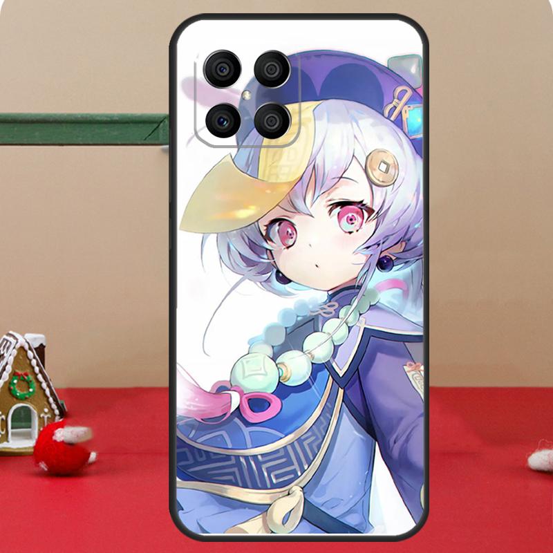 

Genshin Impact Qiqi Case For Honor Magic 7 Lite 6 8 Pro Honor 400 200 70 90 X8c X8b X9a X9b X9c X9d Win RT Cover Honor 90