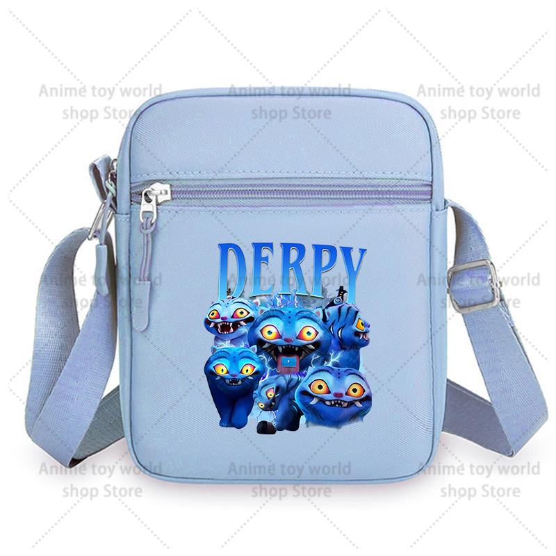 Langlebige KPop Dämonenjäger Mädchen Umhängetaschen Nylon Kleine Umhängetasche Kawaii Oxford Messenger Seitliche Sling-Tasche Ehemann Dame Brusttasche