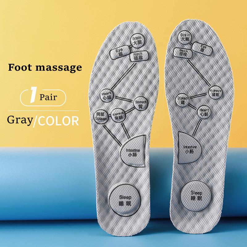 1Pair Sports Shoes Insole Comfortable Plantar Fasciitis Insoles for Feet Men Women Orthopedic Shoe Sole Running Accessories
