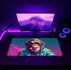 Monkey Mouse Pad with a Non Slip Rubber Base Suitable for Home Offices and an Ideal Gift for Gamers