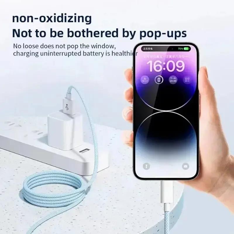 6A 3 In 1 USB Type C Cable 66W Super Fast Charging Cables for Huawei Xiaomi Samsung OPPO Lightning Data Cord for iPhone 12 2 3M
