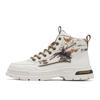 Handsome Stylish Men's Autumn Winter Spring Hightop Walking Work Boots Male Students Hightcut Skateboard Shoes