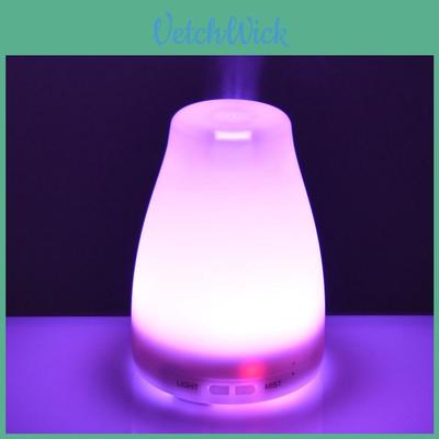 Stilvoller LED Ultraschall Luftbefeuchter Luftreiniger Ätherisches Öl Aroma Diffusor Für Entspannende Aromatherapie