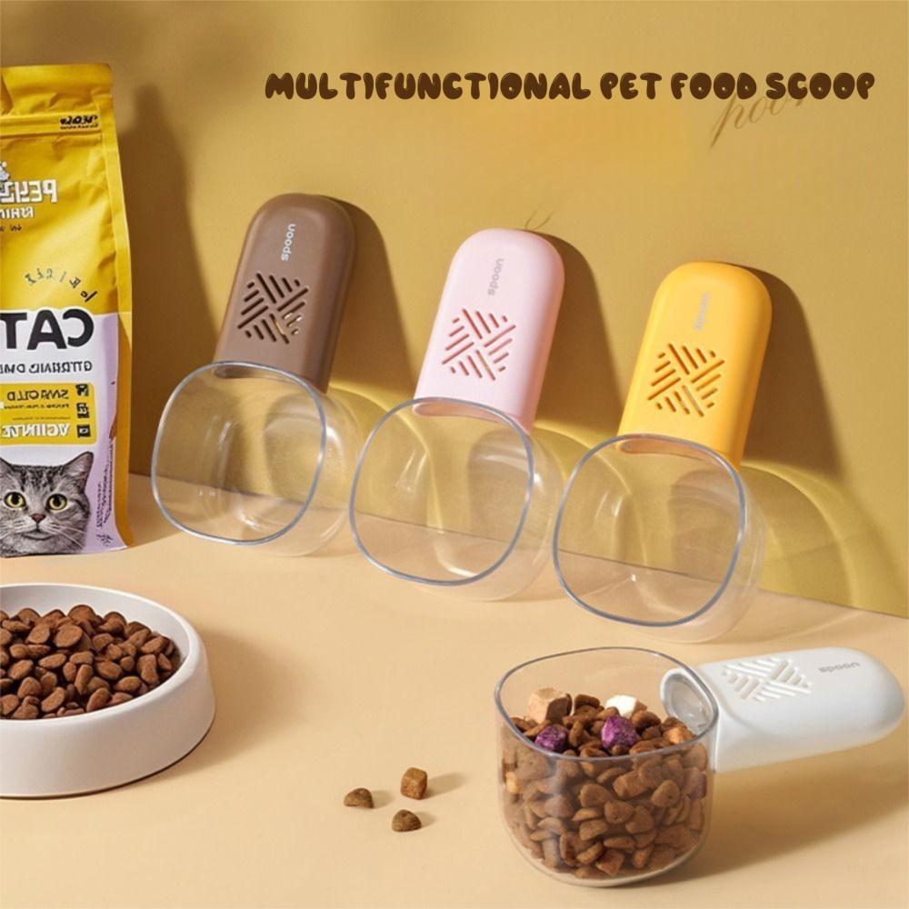 With Scale Household Food Spoon PET Grains Digging Noodle Scoop Cute Kitchen Rice Scoop