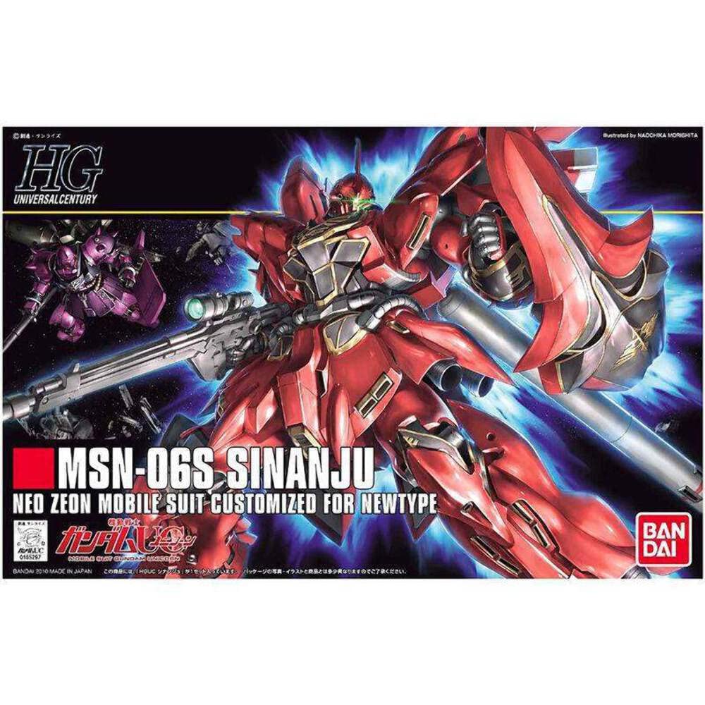 BANDAI SPIRITS HGUC 1/144 MSN-06S Sinanju (Mobile Suit Gundam UC)